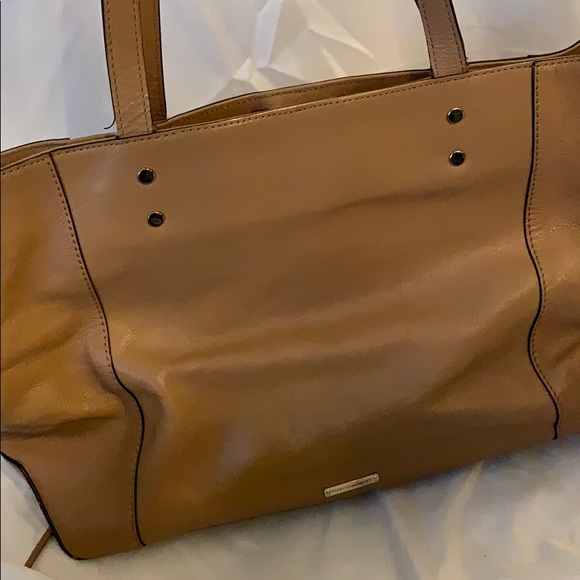 Tan Leather Rebecca Minkoff Tote - Picture 2 of 9